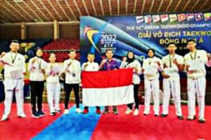 Indonesia Sabet Enam Medali Pada Kejuaraan Taekwondo di Vietnam