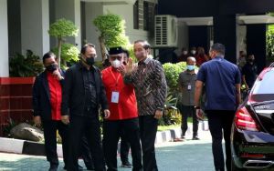 Presiden Joko Widodo Hadiri Rakernas PDIP