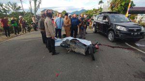 Tabrakan Maut di Depan Samsat Kerinci Tewaskan Seorang Pengendara